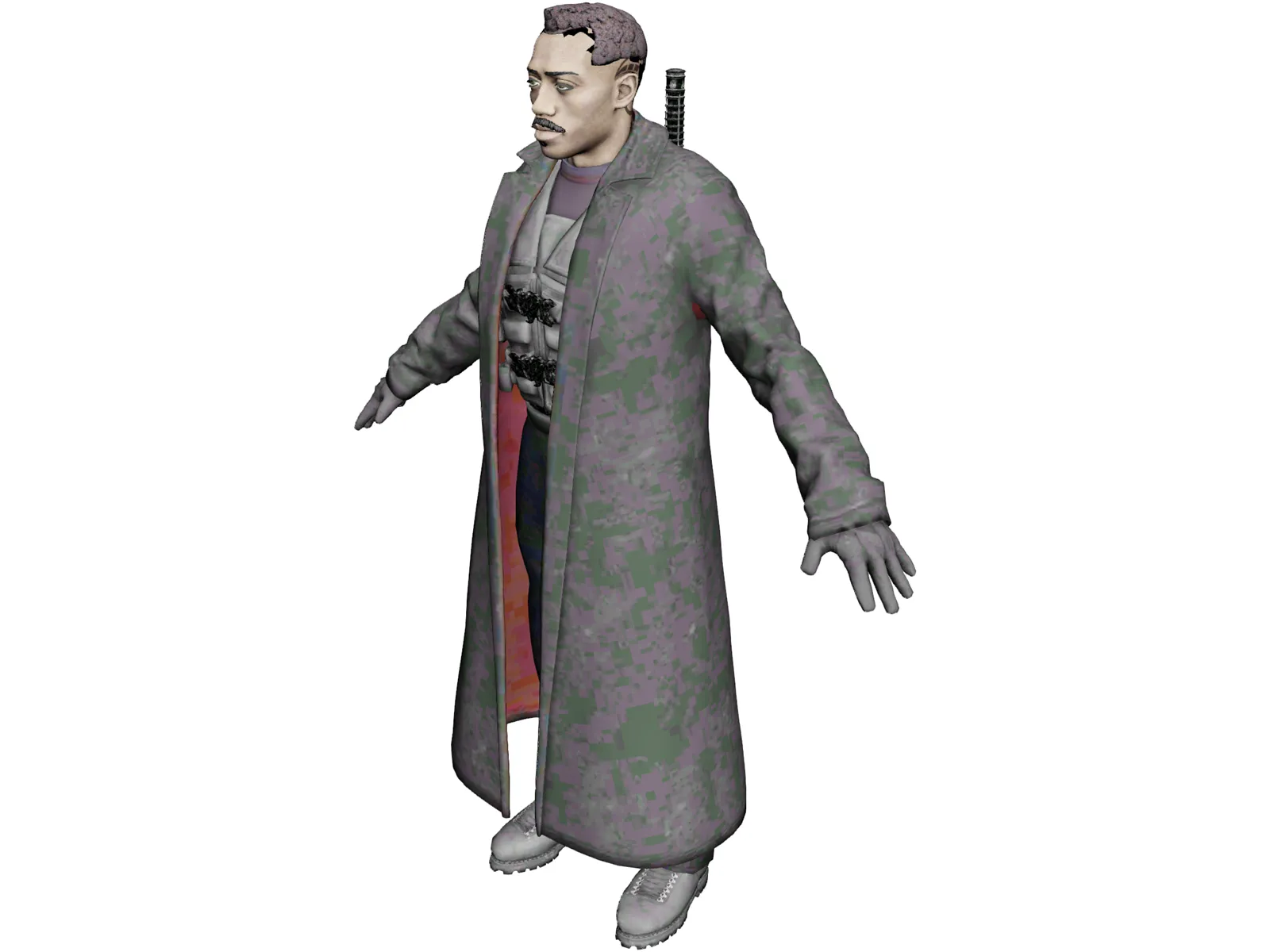 Blade 3D Model main preview