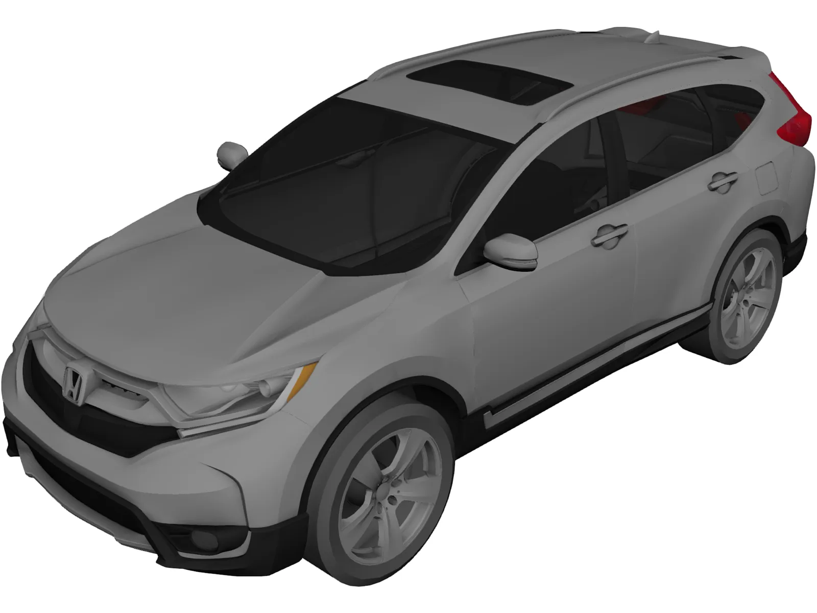 Honda CR-V (2019) 3D Model main preview