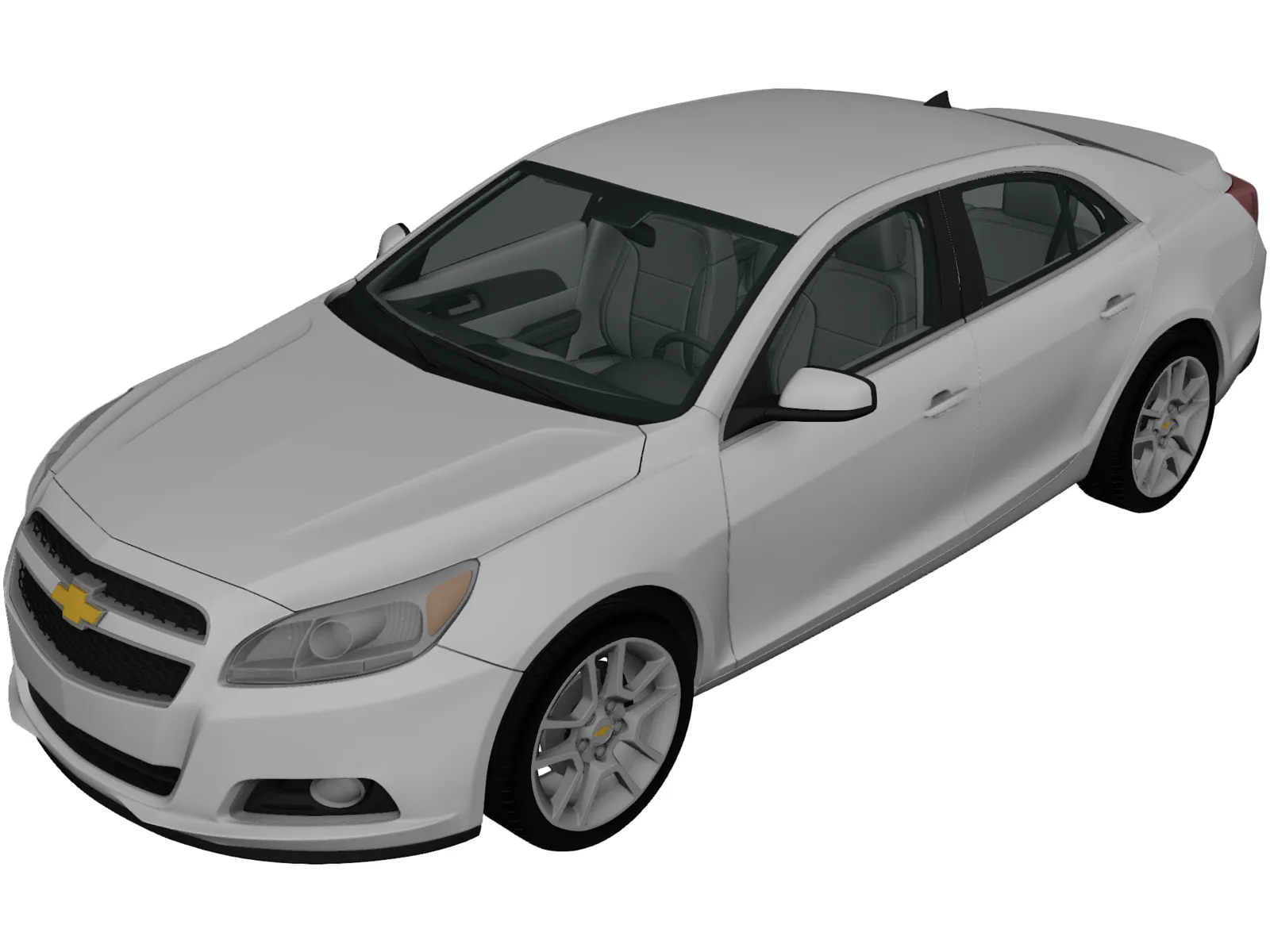 Chevrolet Malibu (2013) 3D Model main preview