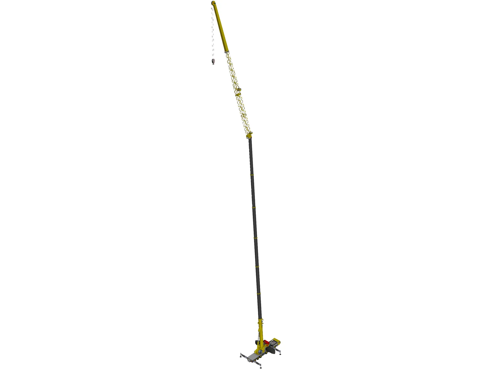 Crane 300tn 3D Model main preview