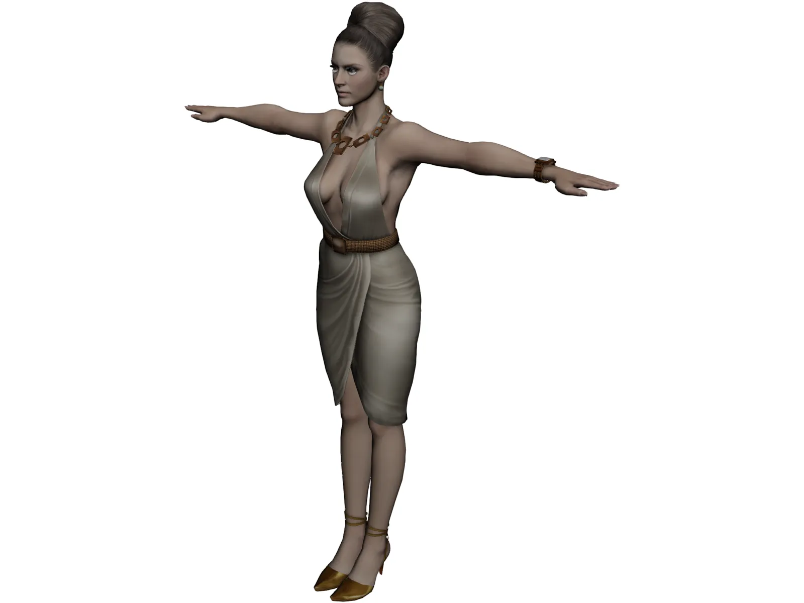 Excella Gionne 3D Model main preview