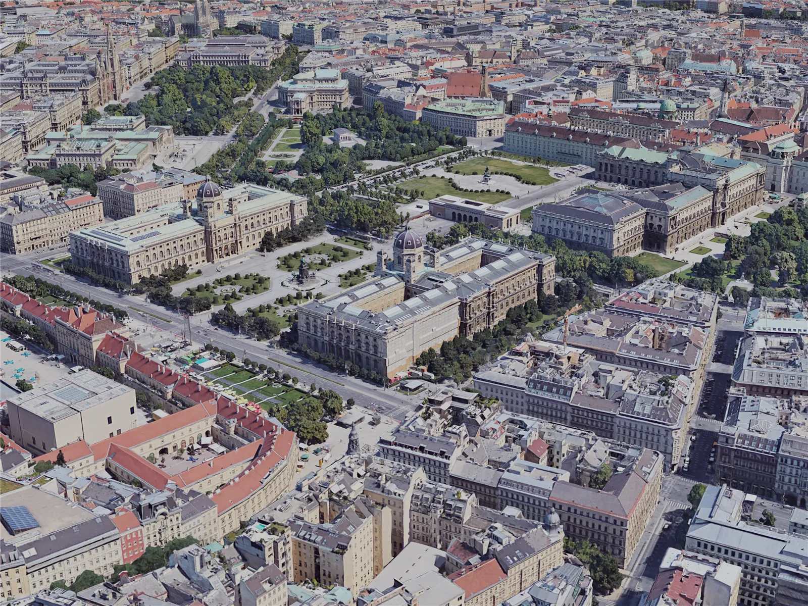 Vienna City, Austria (2019) 3D Model main preview