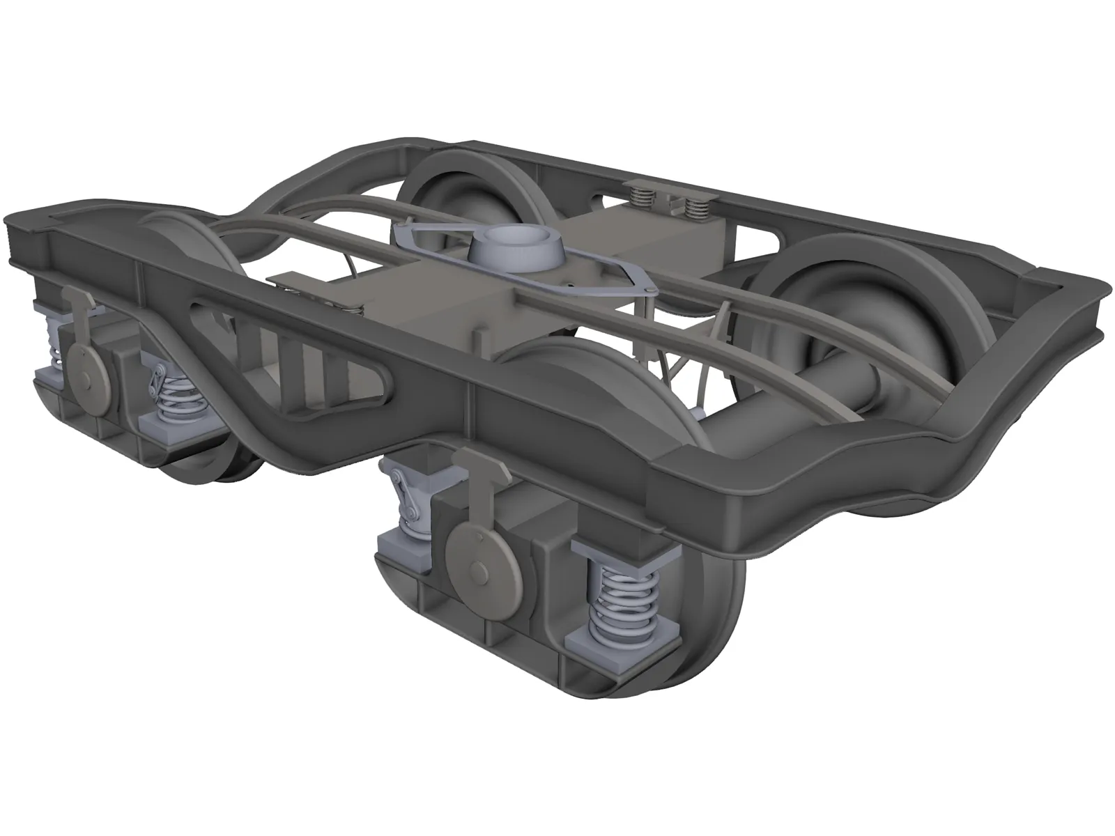 Y-25 Bogie 3D Model main preview