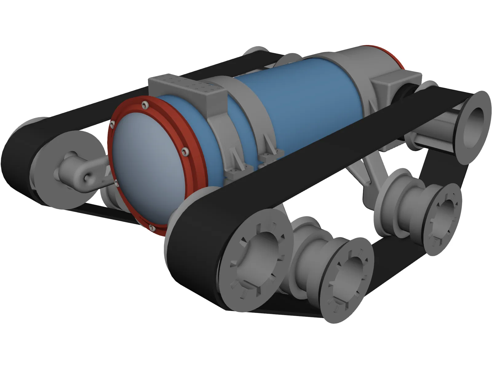 Marine Vision Medusa Crawler 3D Model main preview