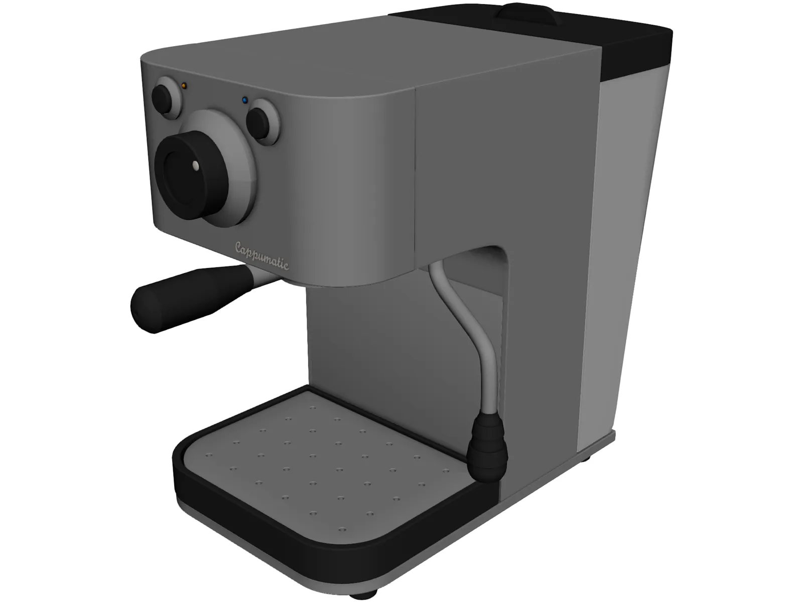 Cappumatic Coffee Maker 3D Model main preview