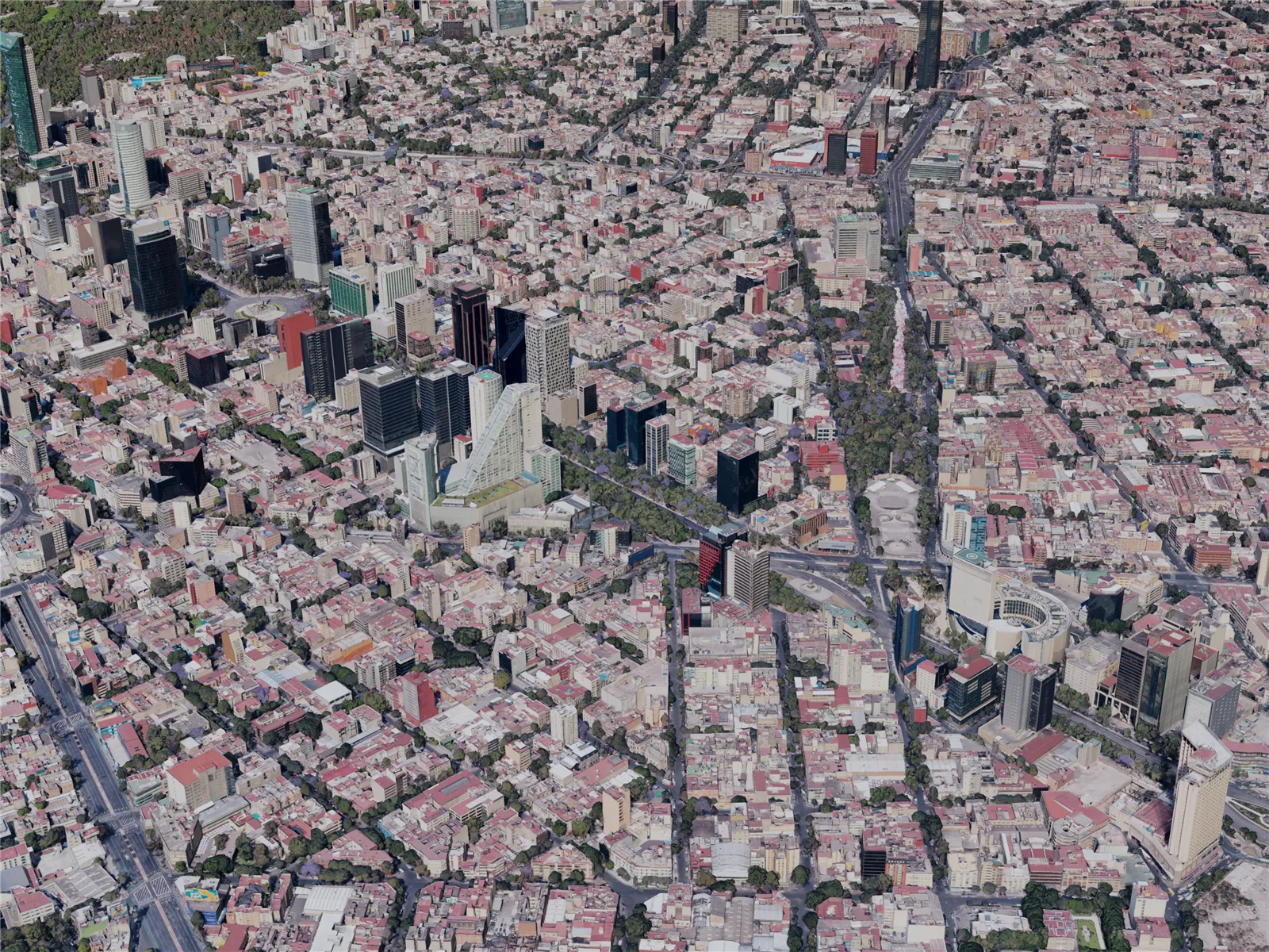 Mexico City, Mexico (2019) 3D Model main preview