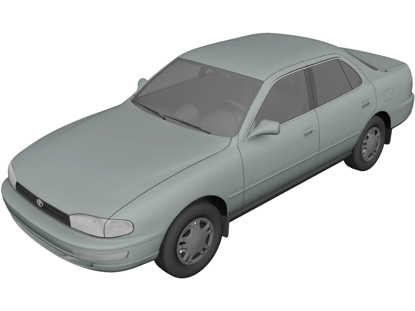 Toyota Camry (1992) 3D Model main preview