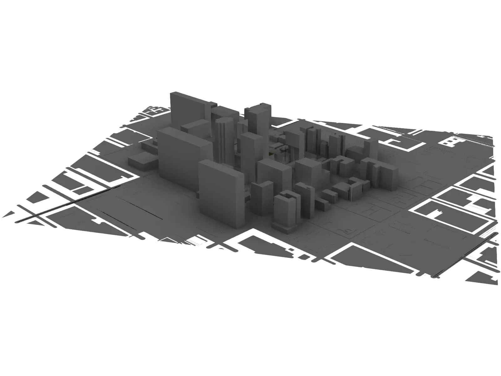 Modern Art Museum New York 3D Model main preview