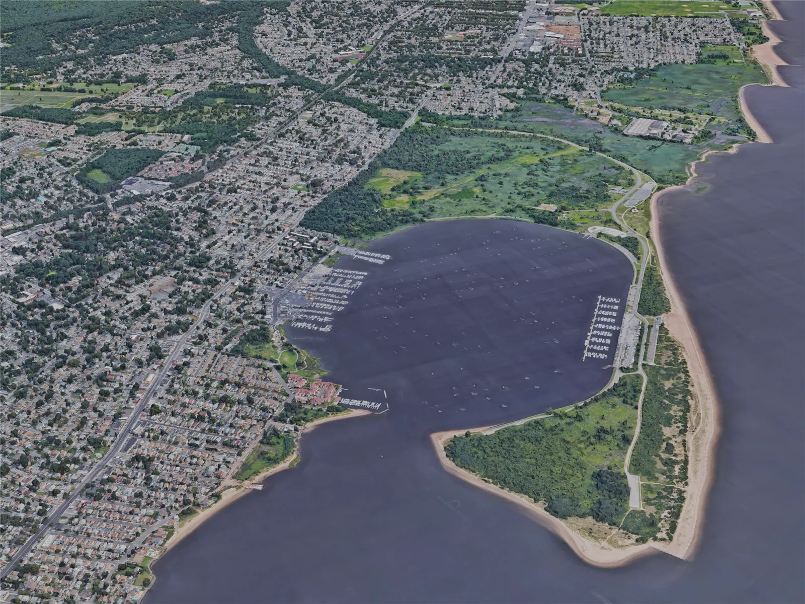 New York City, Staten Island, USA (2019) 3D Model main preview