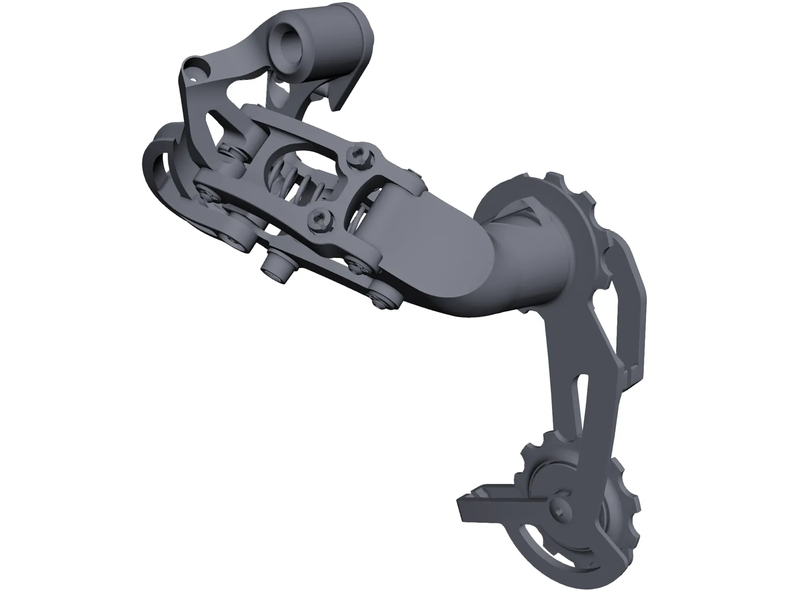 SRAM X.0 Rear Delaurier 3D Model main preview