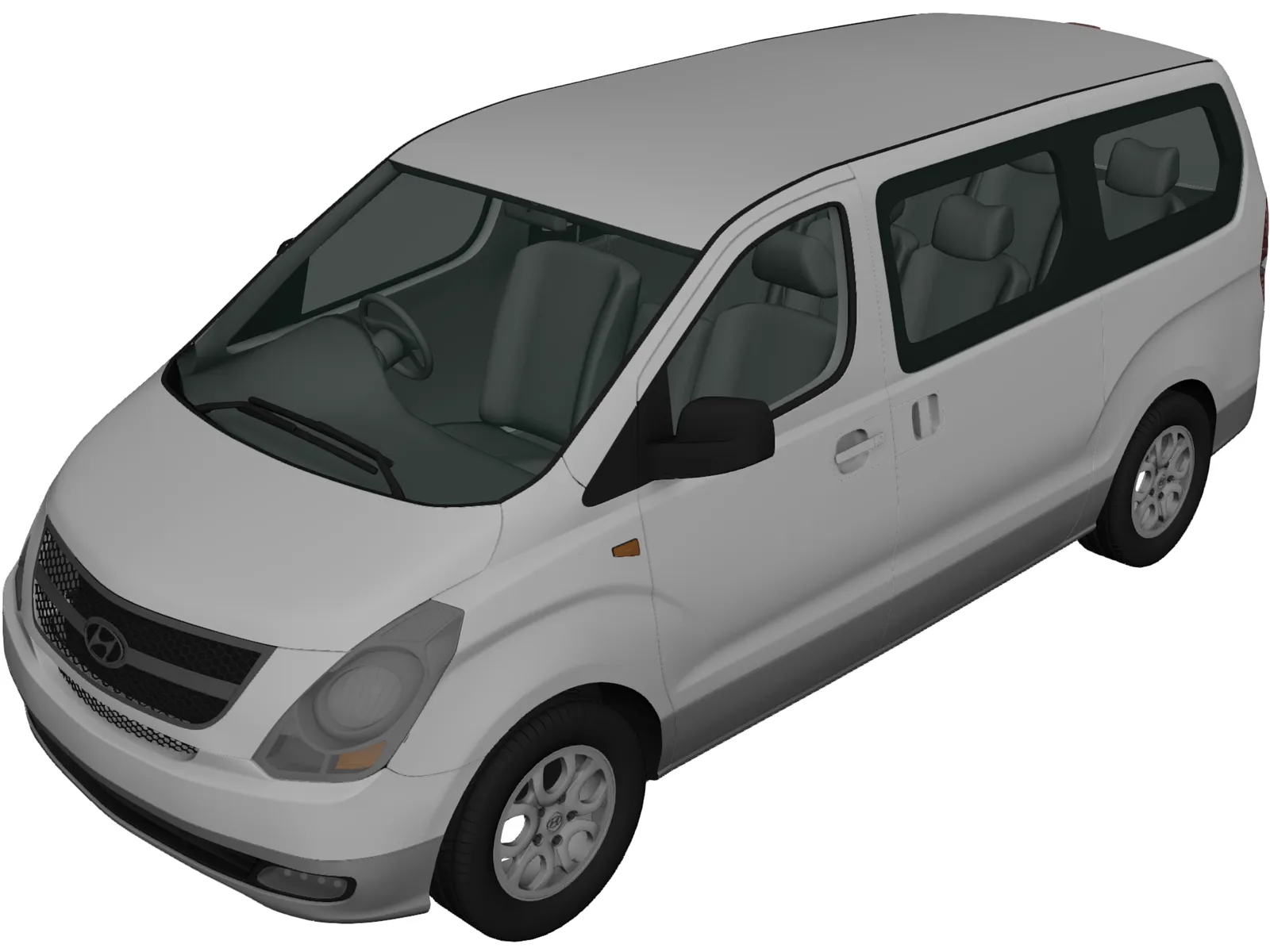 Hyundai Starex iMax (2010) 3D Model main preview