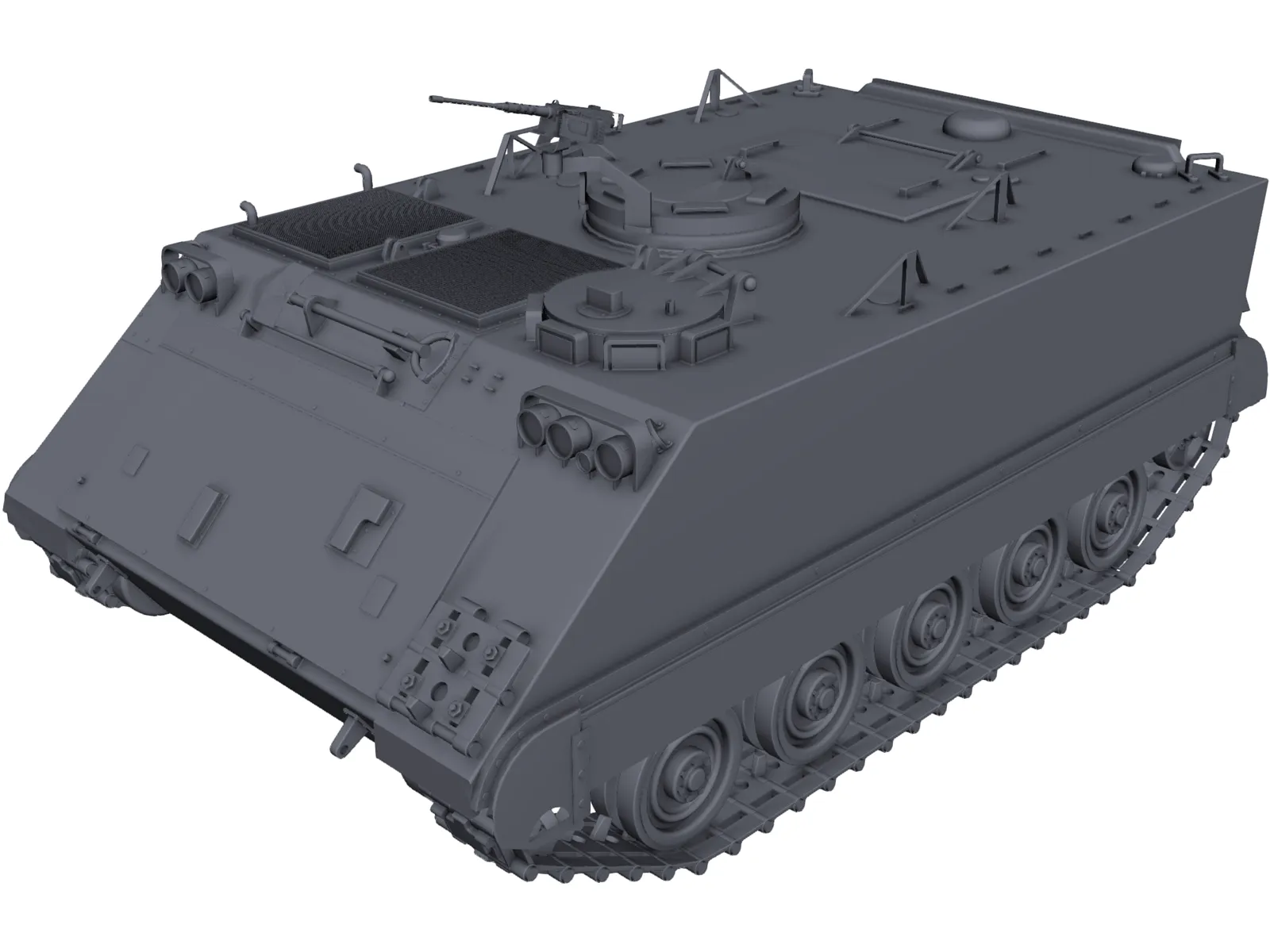 M113 APC1 3D Model main preview