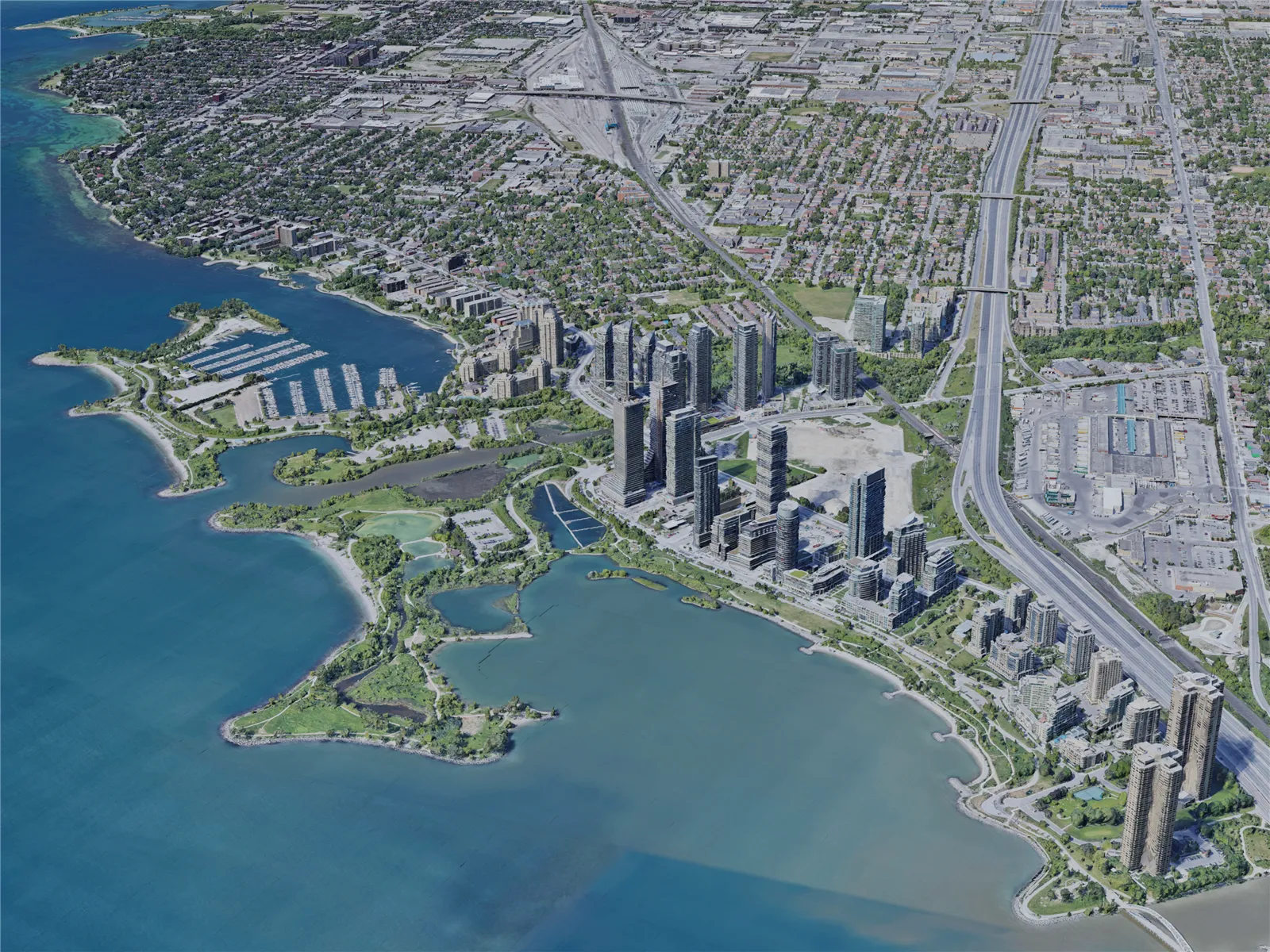 Etobicoke, Toronto, ON, Canada (2019) 3D Model main preview
