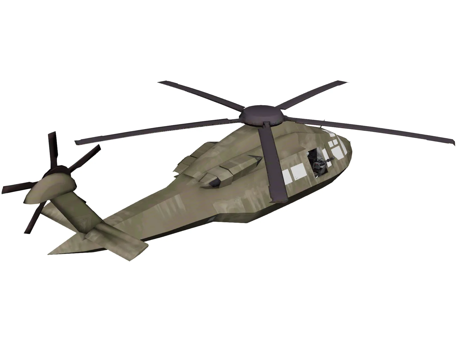 UH-80 Ghost Hawk 3D Model main preview