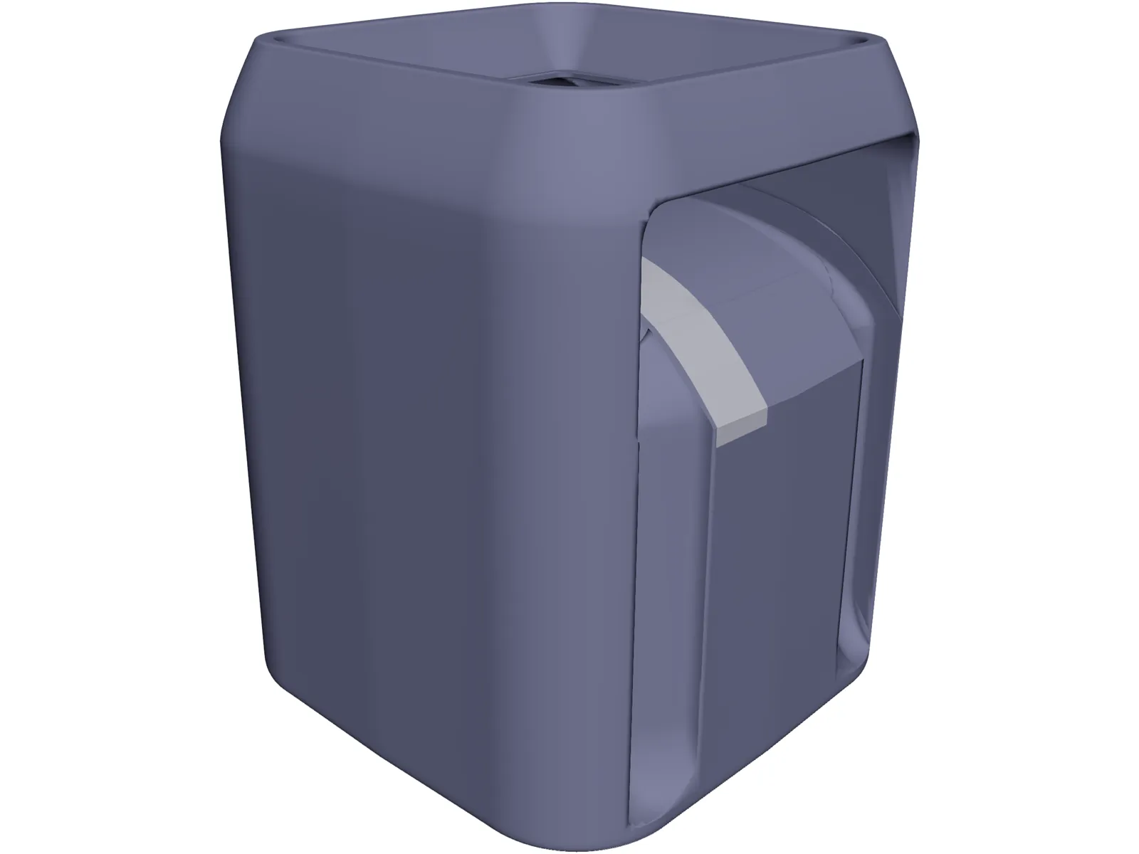 Gas Bottle 3D Model main preview