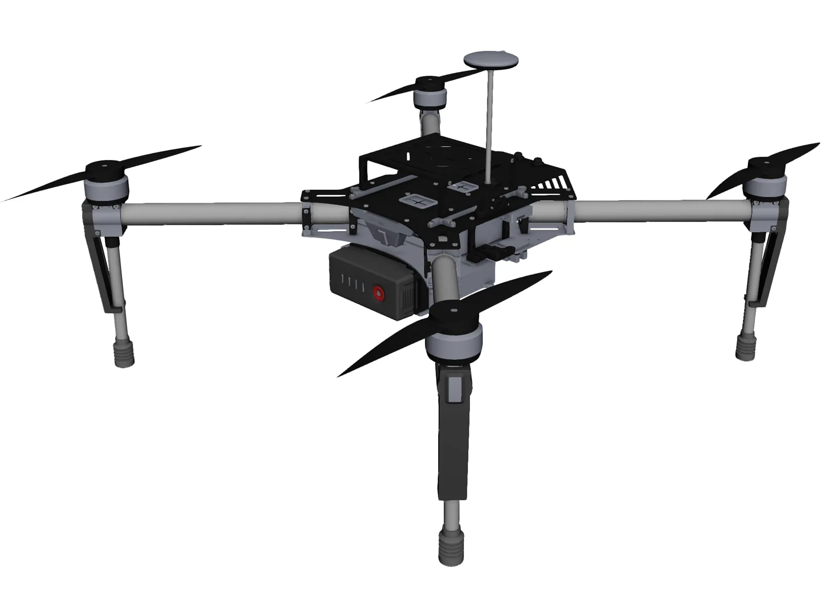 DJI Matrice 100 3D Model main preview