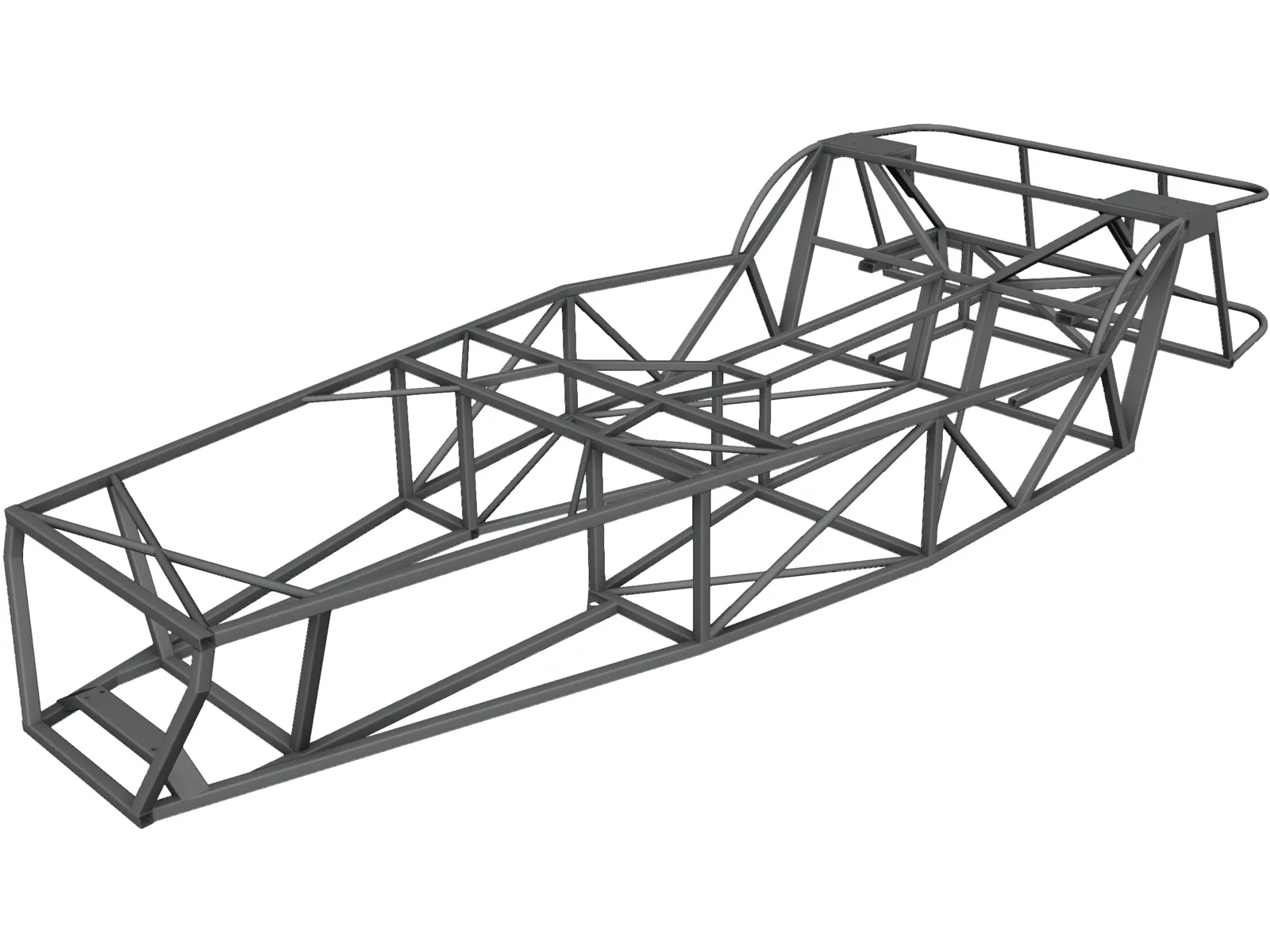 Lotus 7 Chassis 3D Model main preview