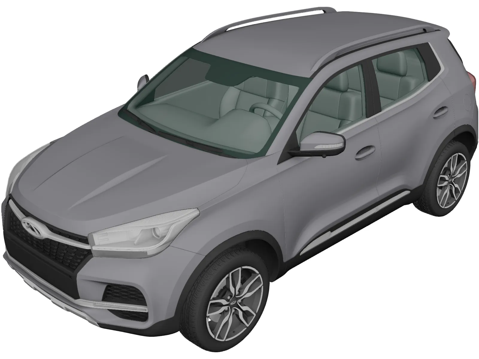 Chery Tiggo 4 (2019) 3D Model main preview