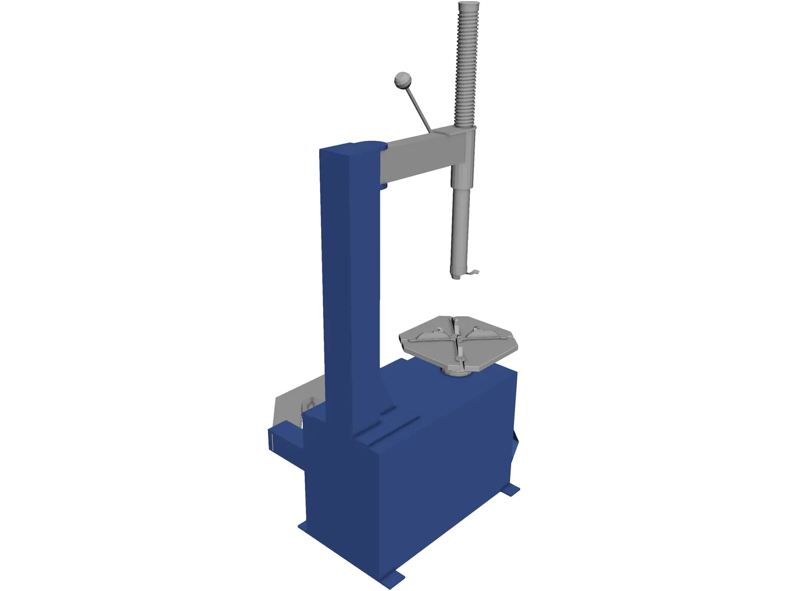 Tire Changer 3D Model main preview