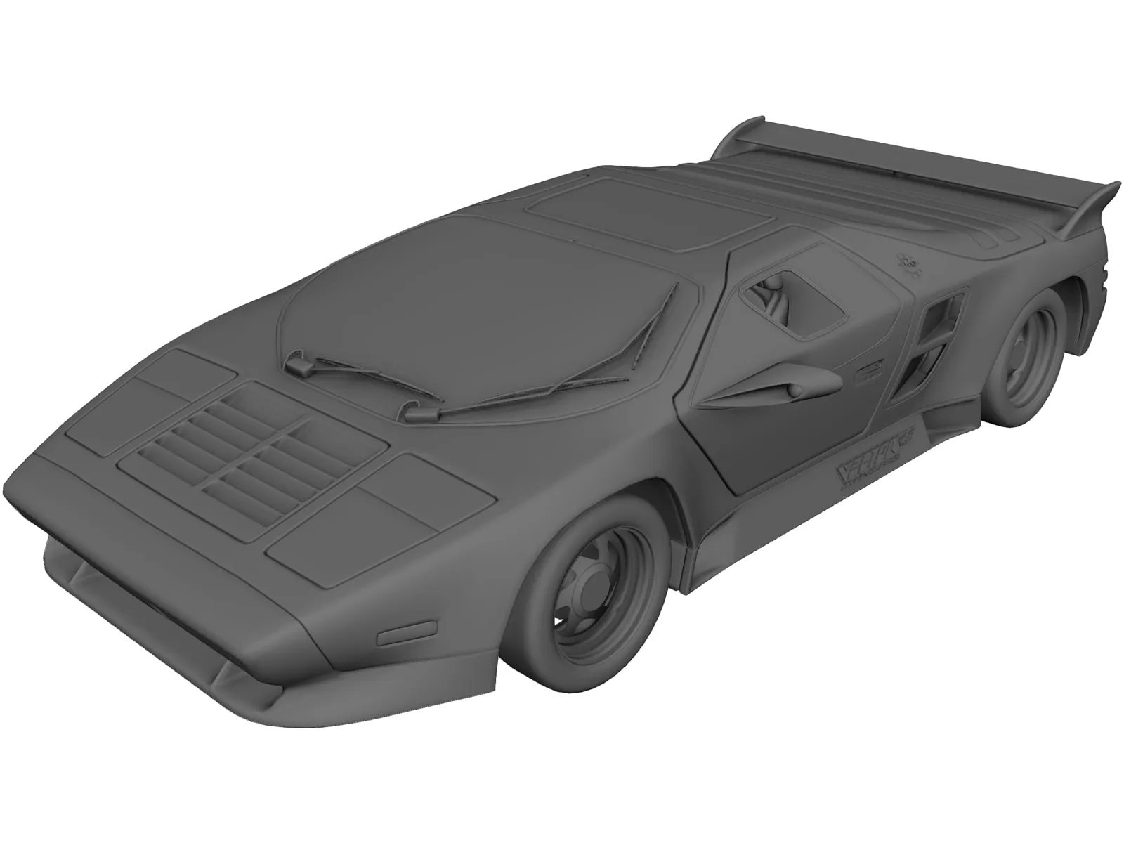 Vector W8 3D Model main preview