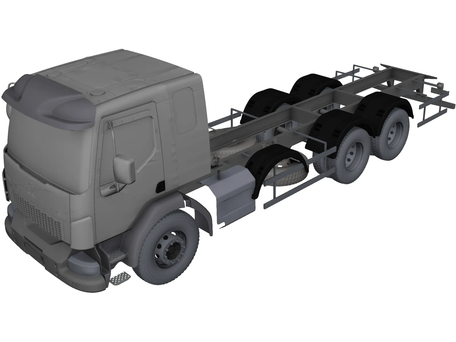 Volvo VM 3D Model main preview