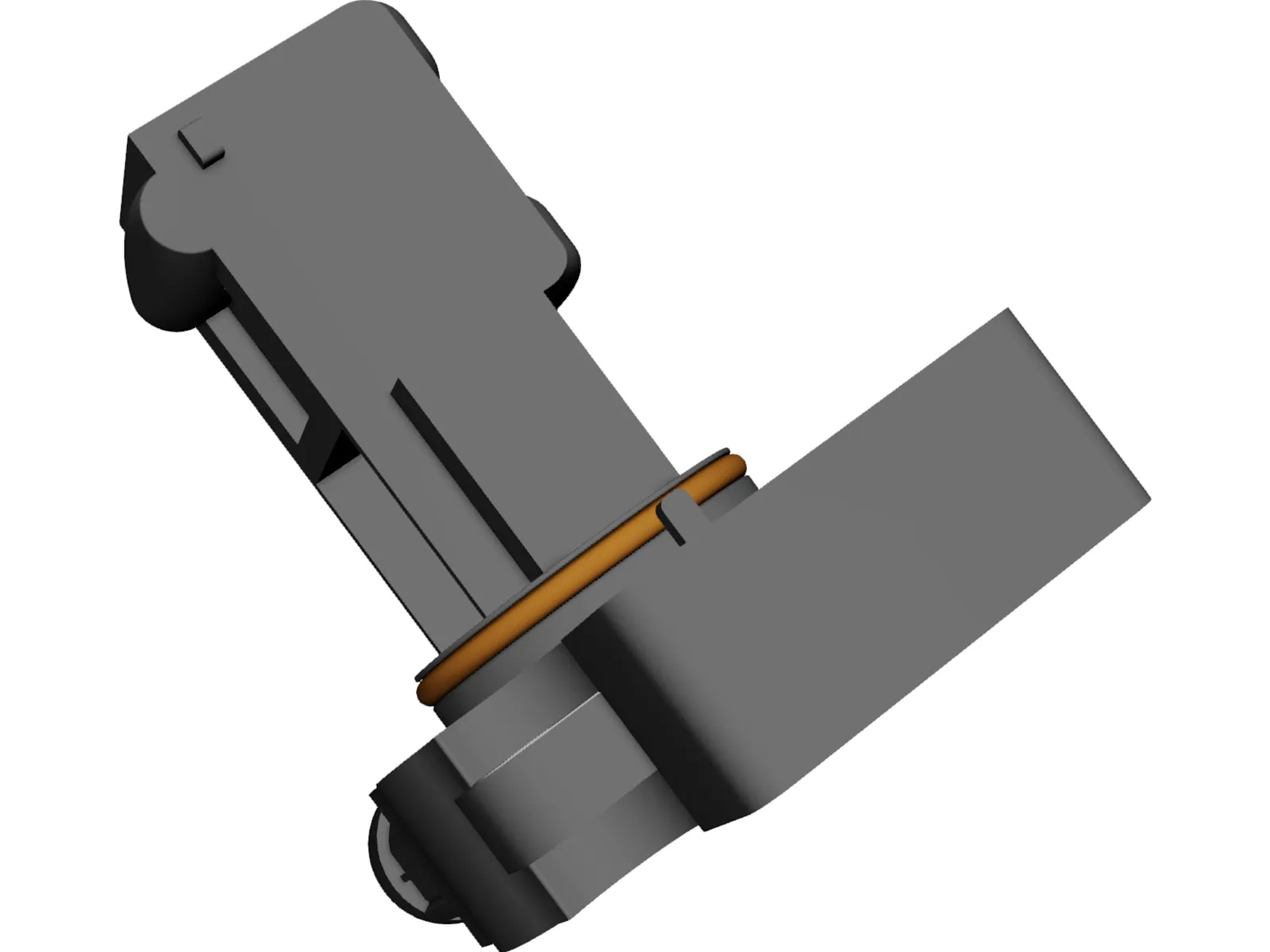 Air meter 3D Model main preview