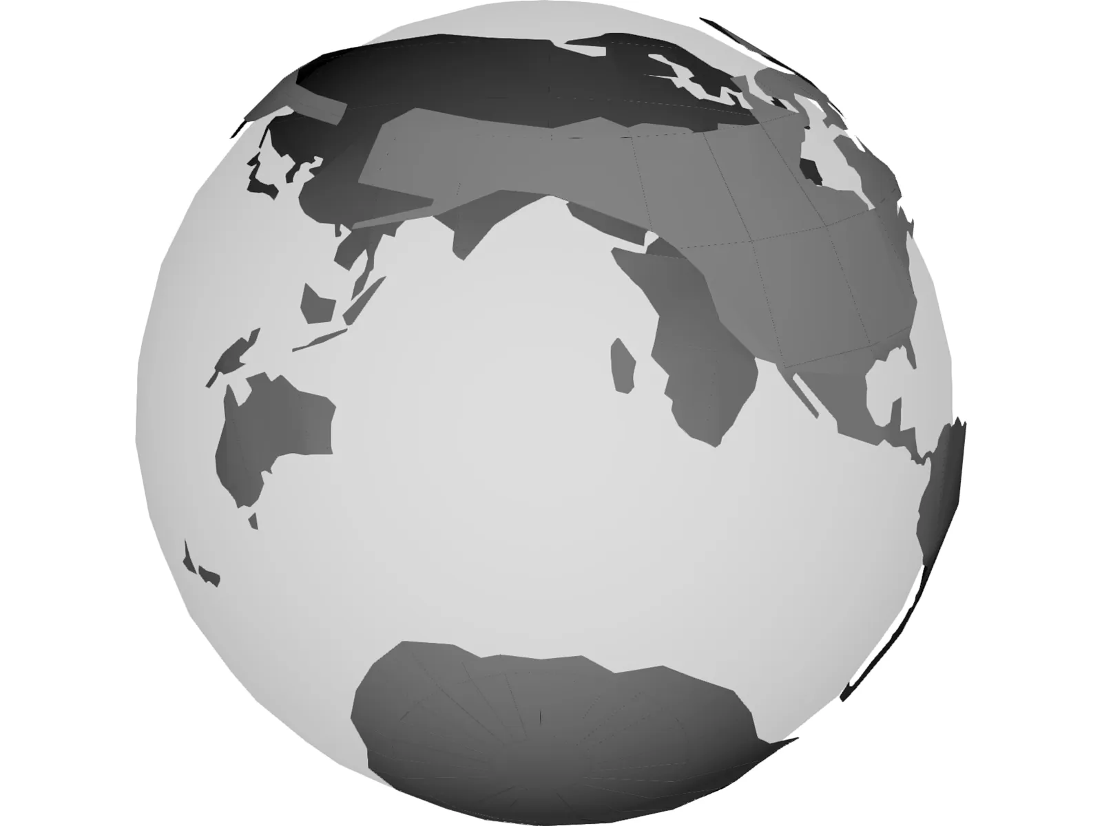 Earth 3D Model main preview