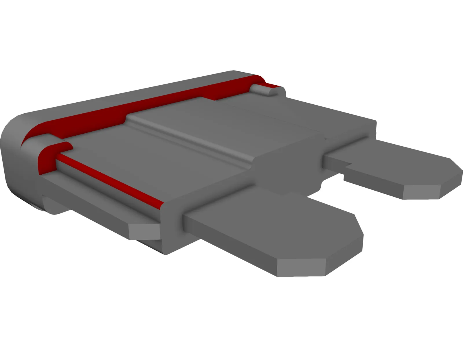 Fuse 10A Maxi 3D Model main preview