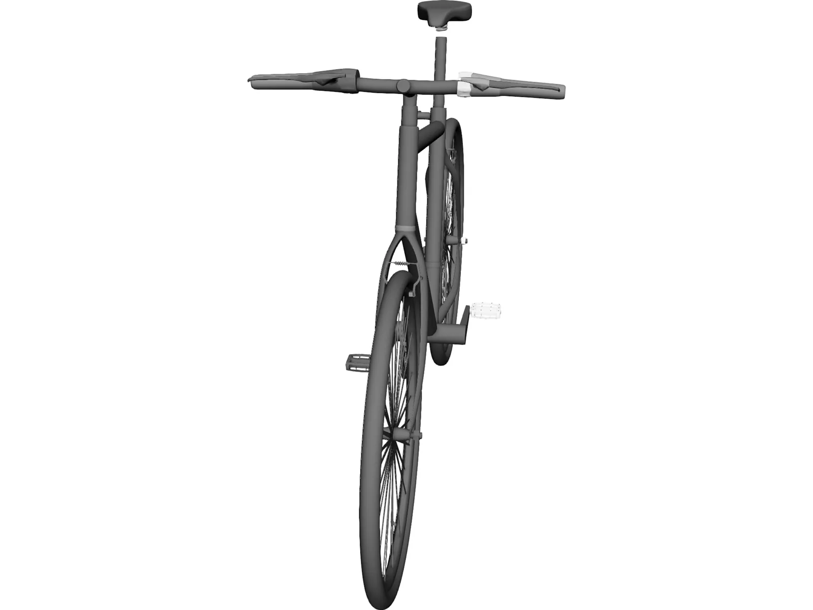 Bicycle 3D Model main preview