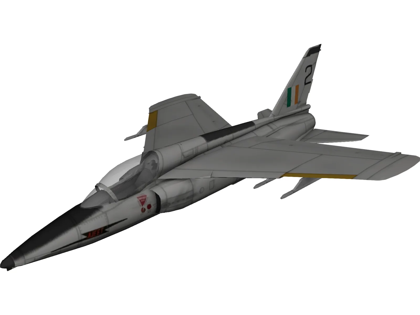 HAL Ajeet F.1 3D Model main preview