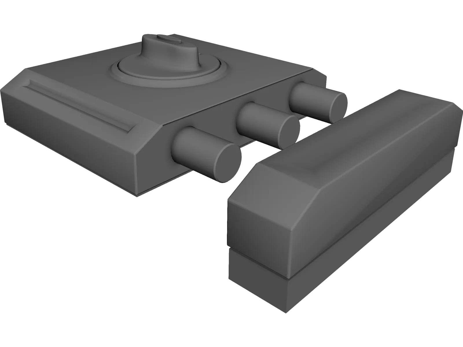 Key Lock for Doors 3D Model main preview