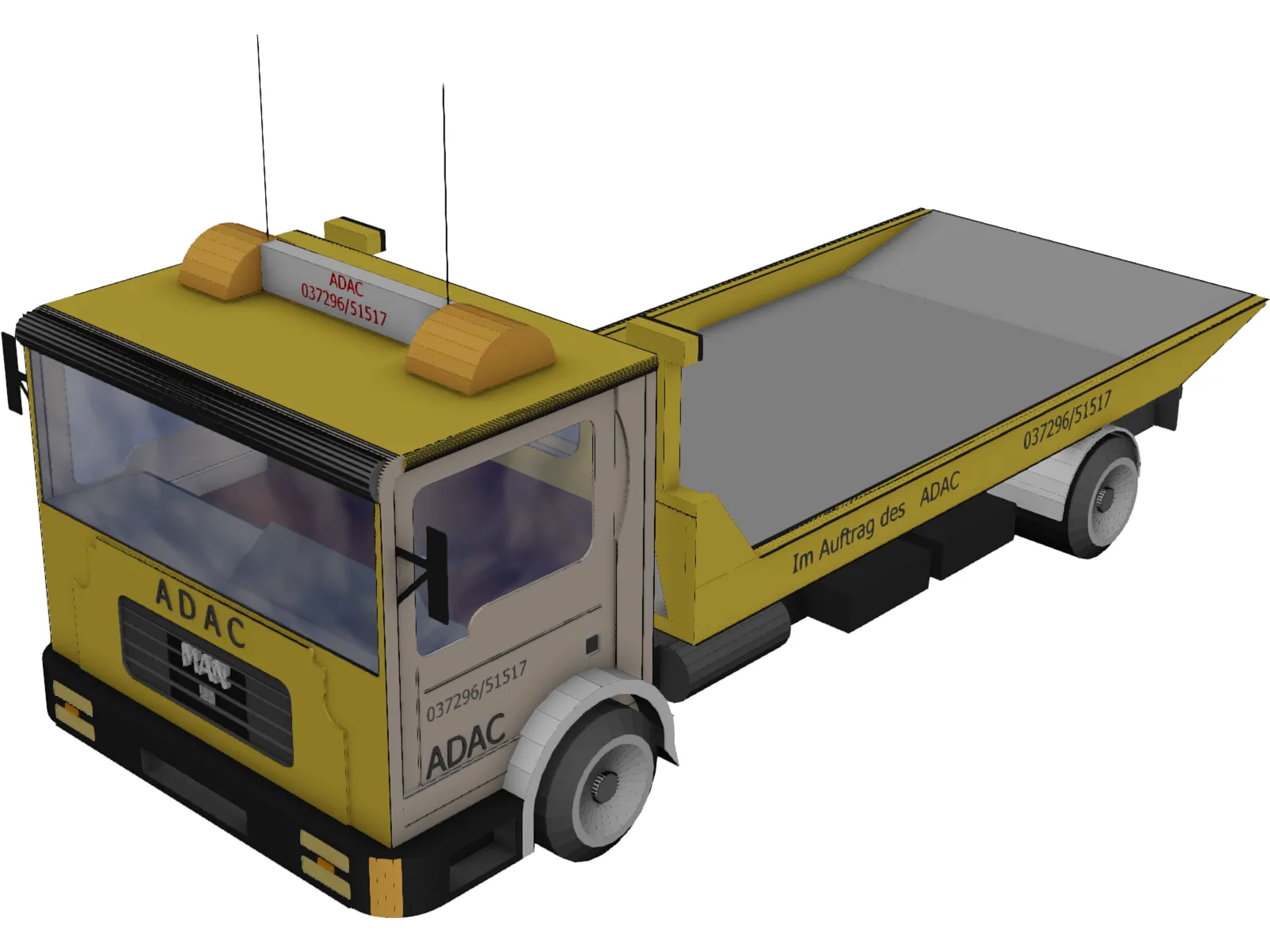 ADAC 3D Model main preview