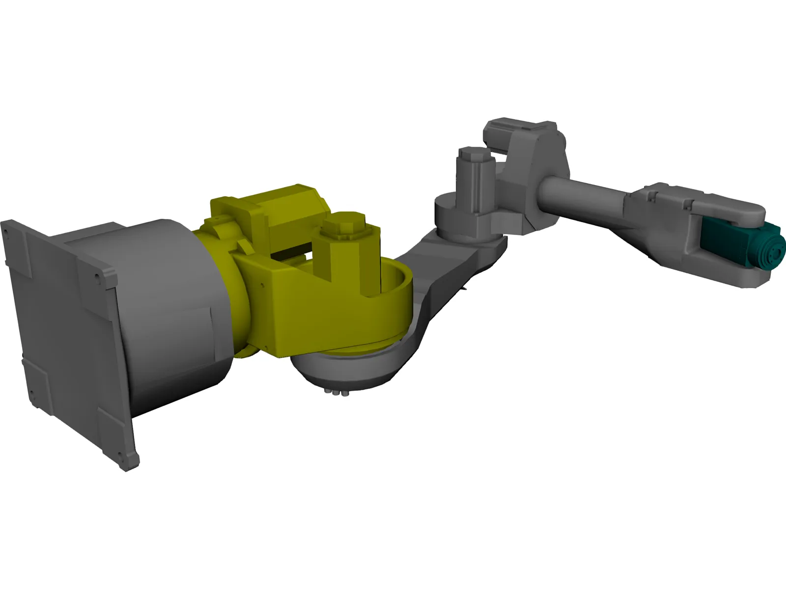Fanuc M16ib - AM120iB 3D Model main preview