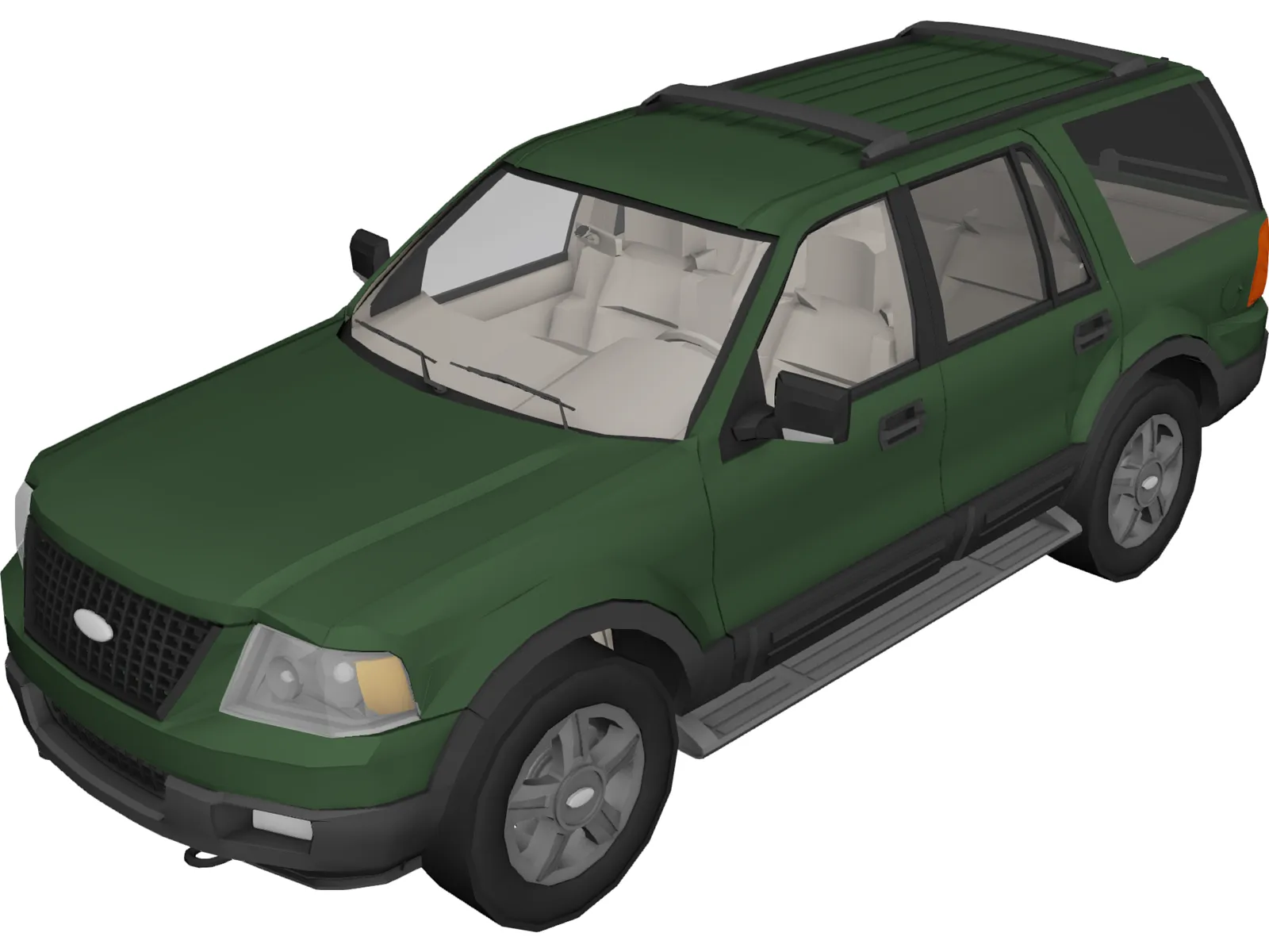 Ford Expedition 3D Model main preview