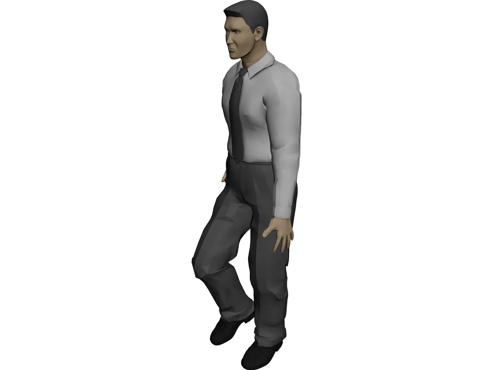 Man 3D Model main preview