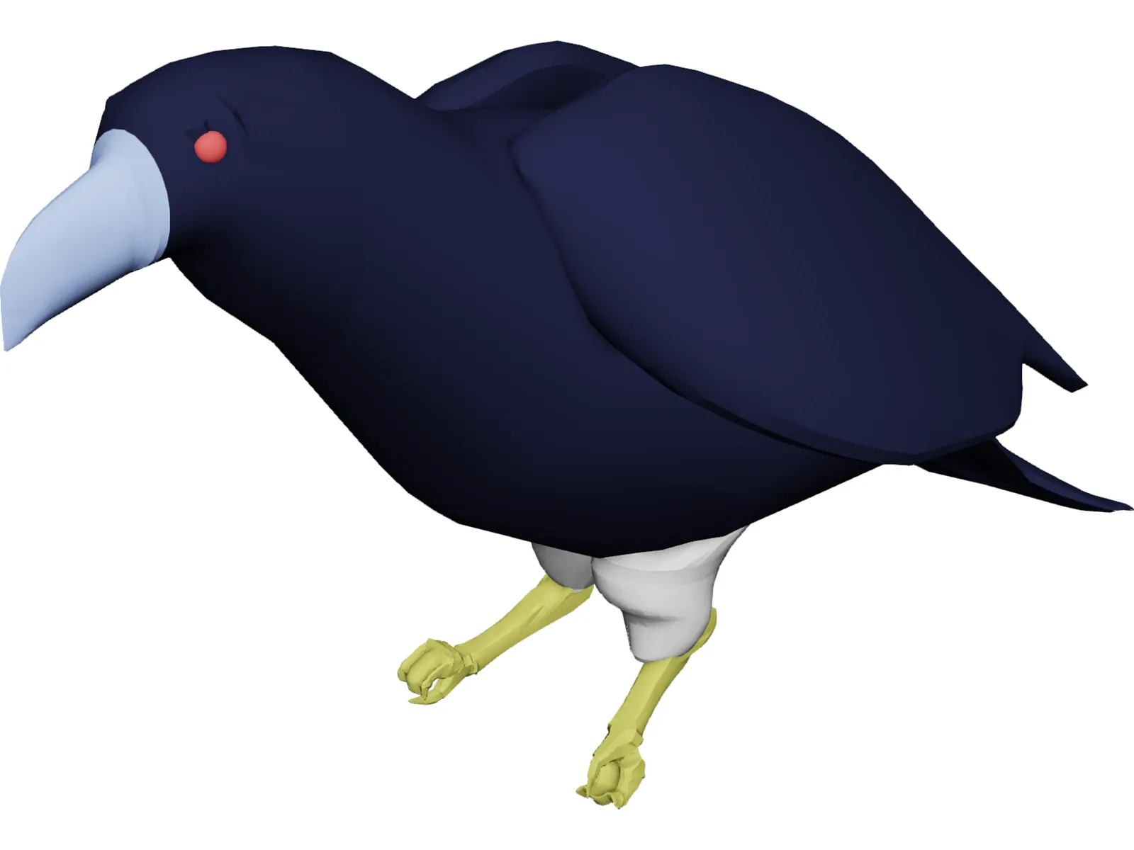 Raven 3D Model main preview