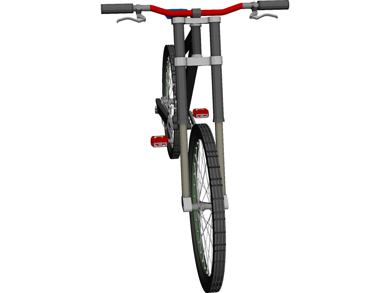 Bike Rocky Mountain RM7 3D Model main preview