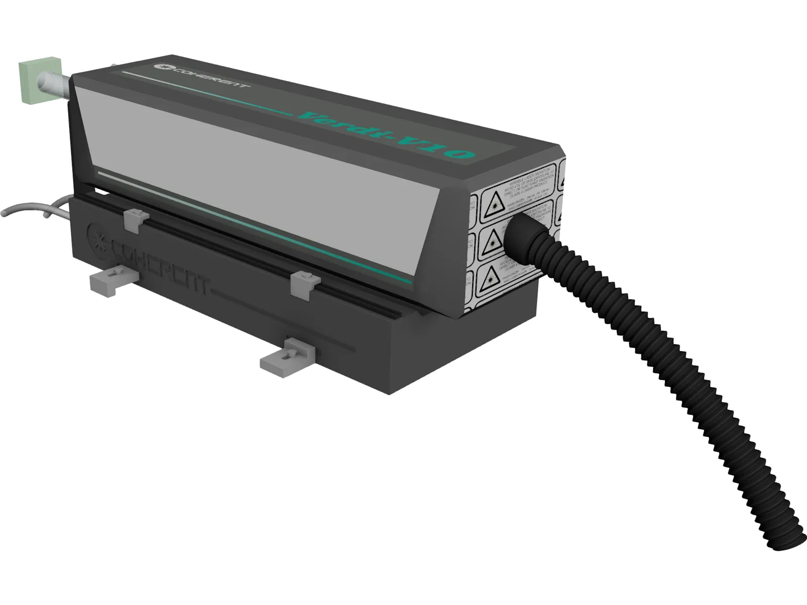 Verdi V10 Laser 3D Model main preview
