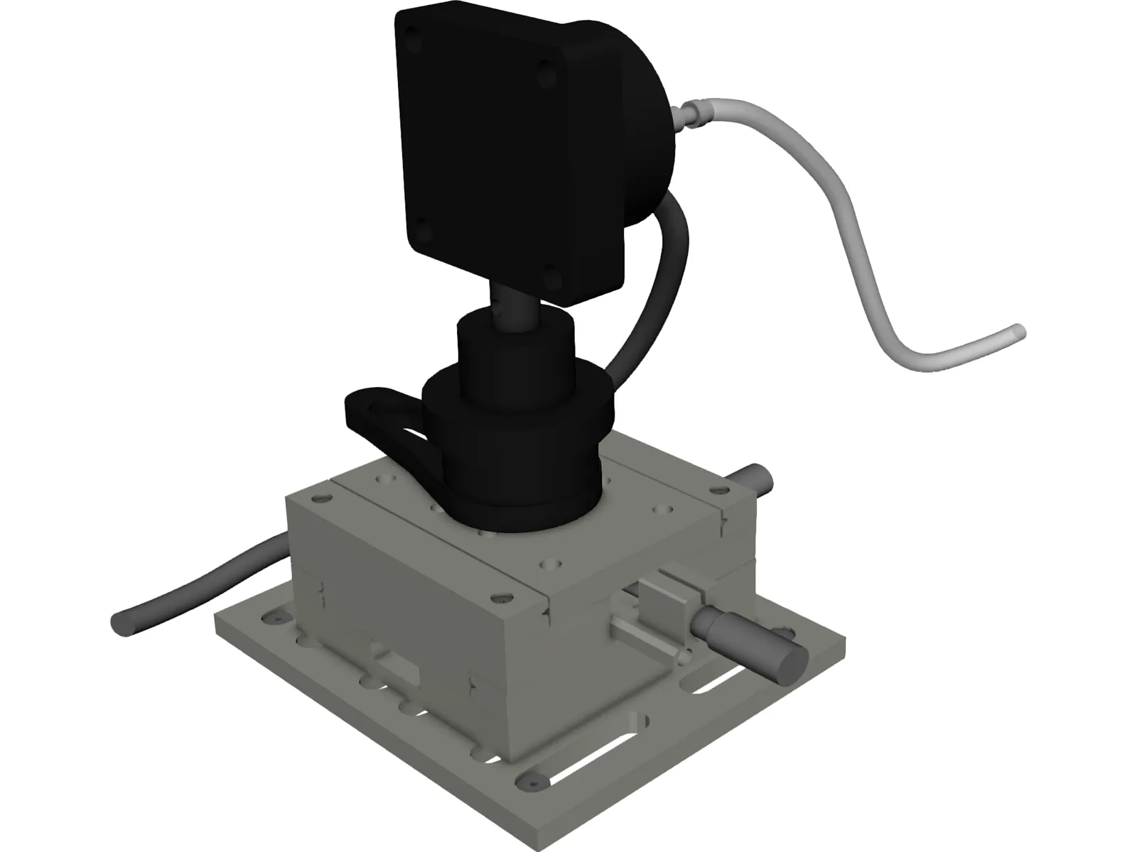 Si Detector 3D Model main preview