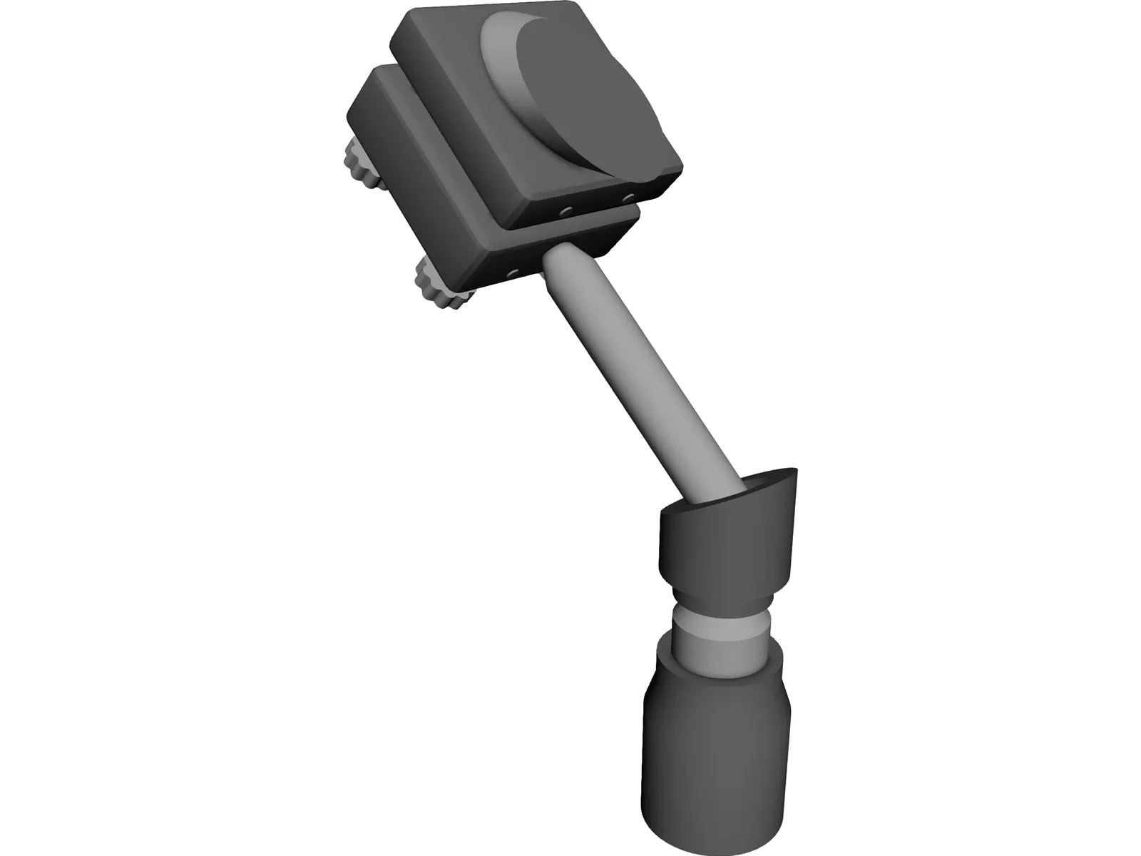 Adjustable Optical Mirror 3D Model main preview