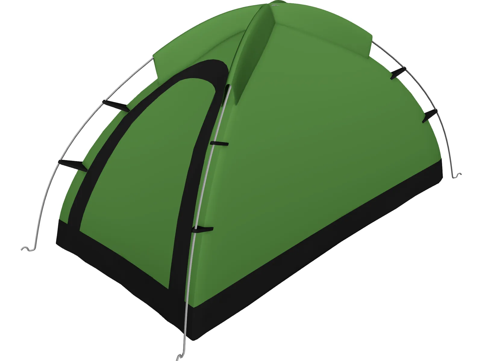 Tent 3D Model main preview