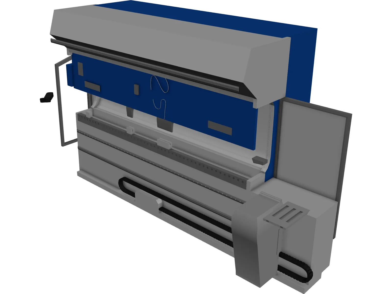 Folding Machine 3D Model main preview