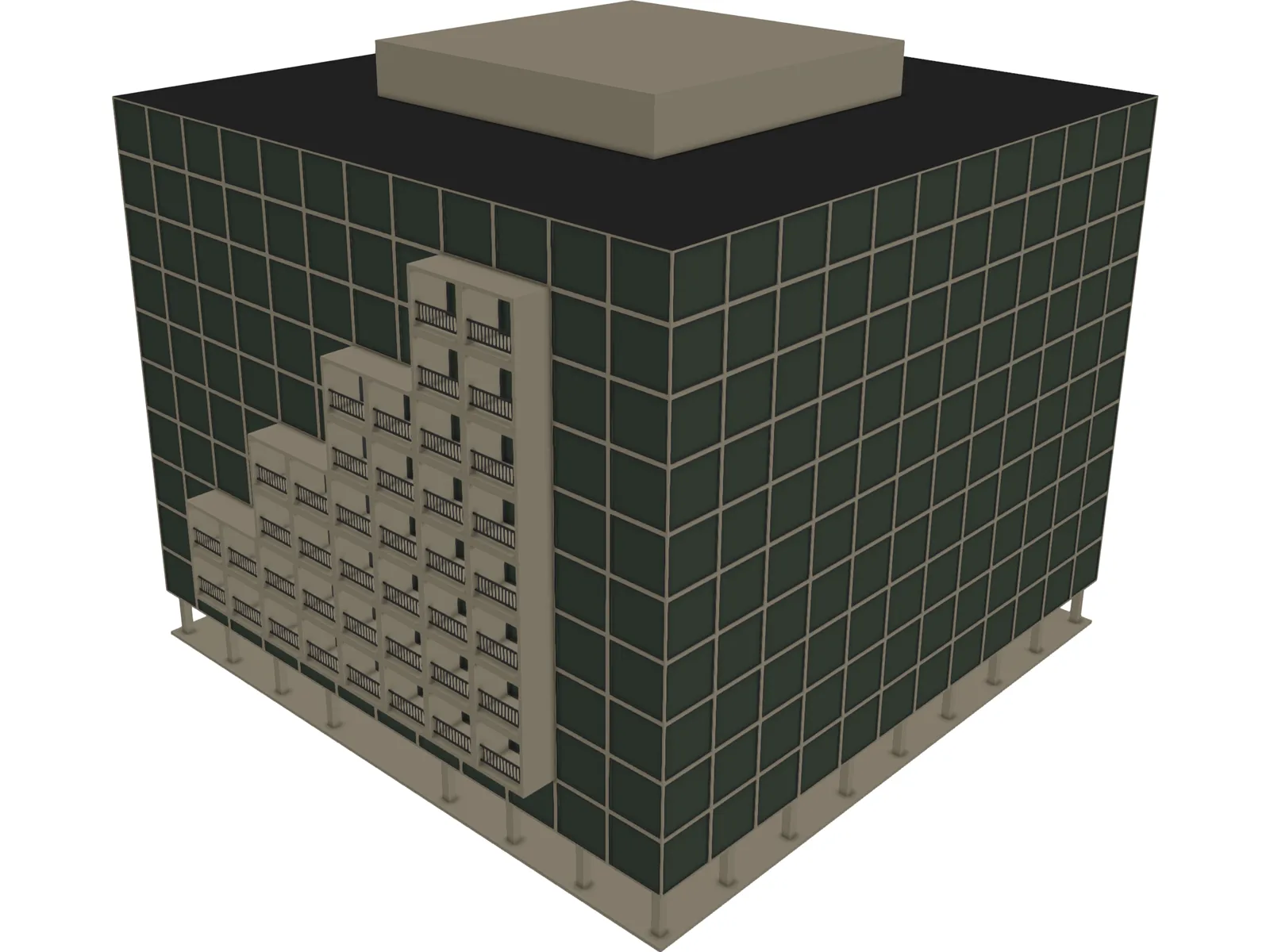 Building 3D Model main preview