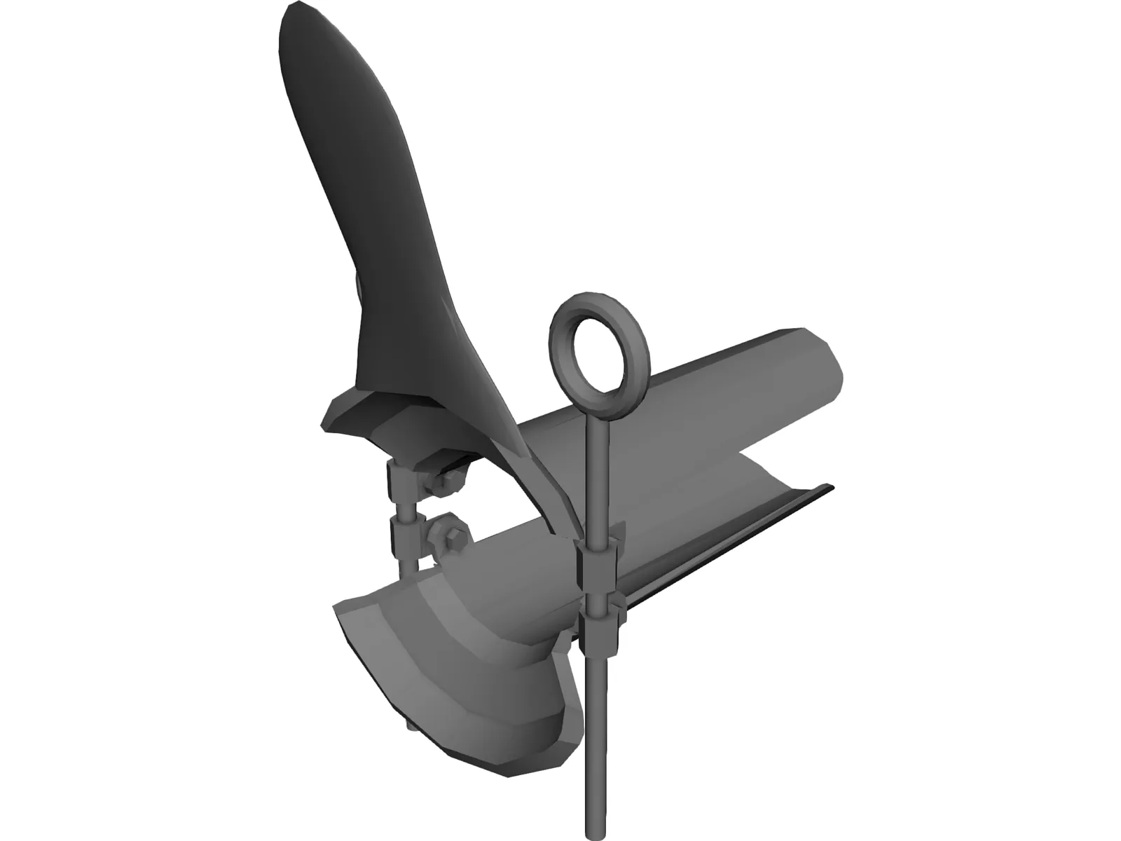 Gynecological Speculum 3D Model main preview