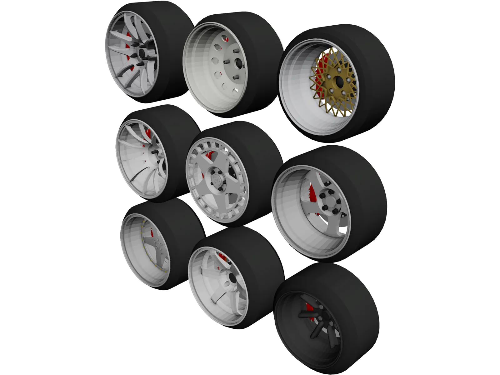 Rim Collection 3D Model main preview