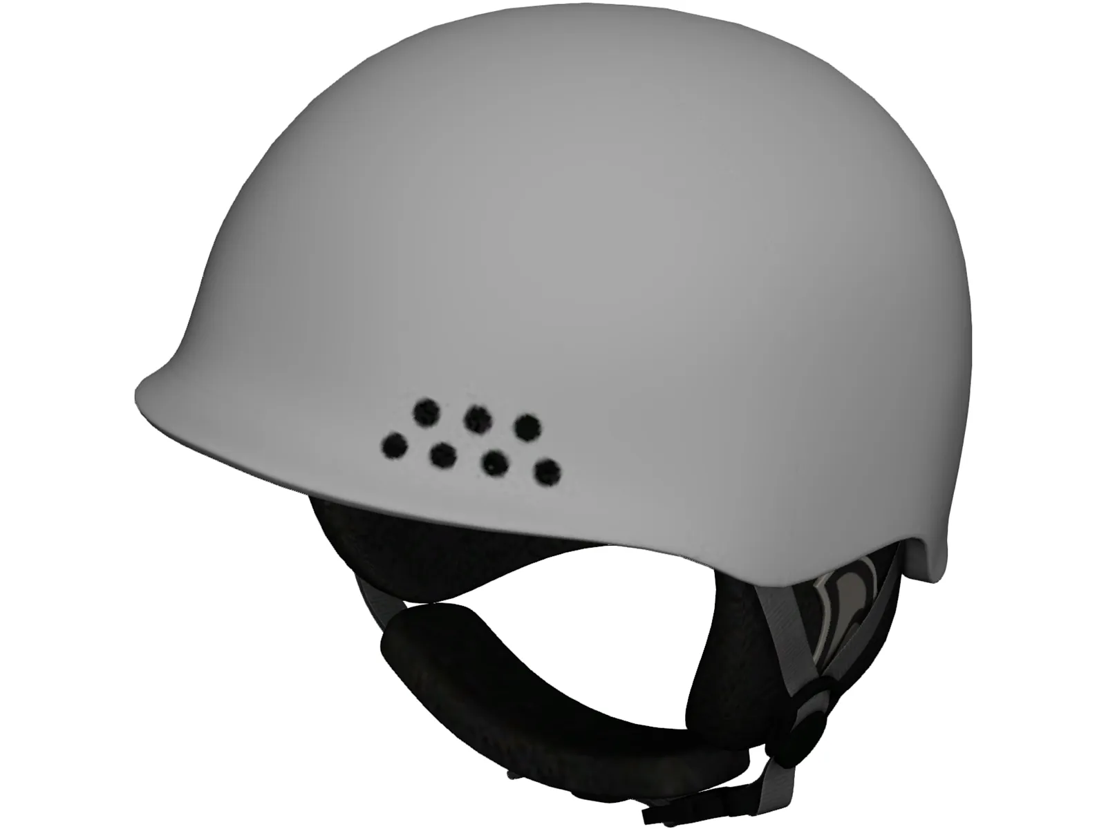 Helmet 3D Model main preview