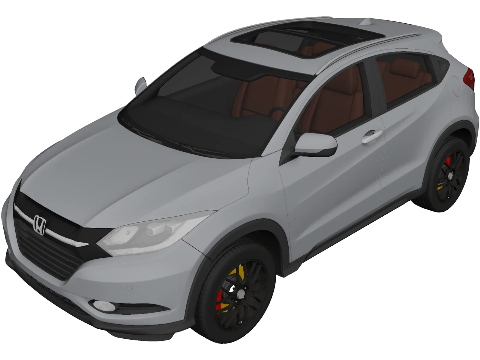 Honda HR-V (2017) 3D Model main preview