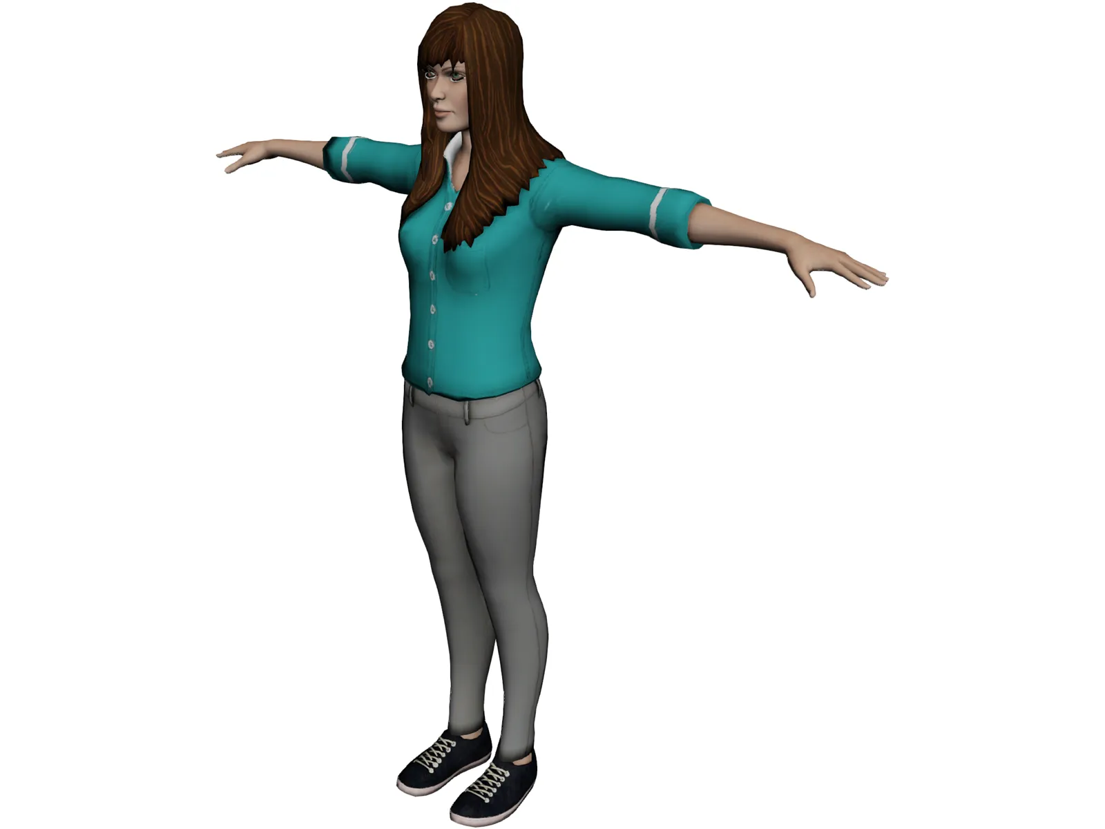 Charlie Reynolds 3D Model main preview