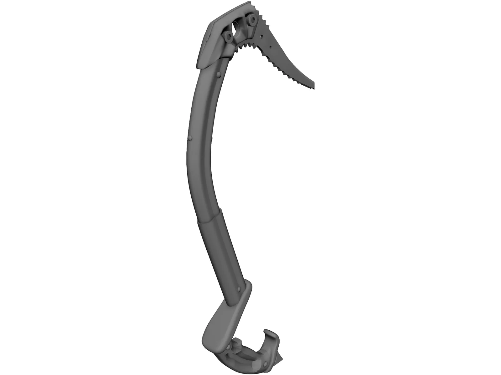 Ice Axe 3D Model main preview