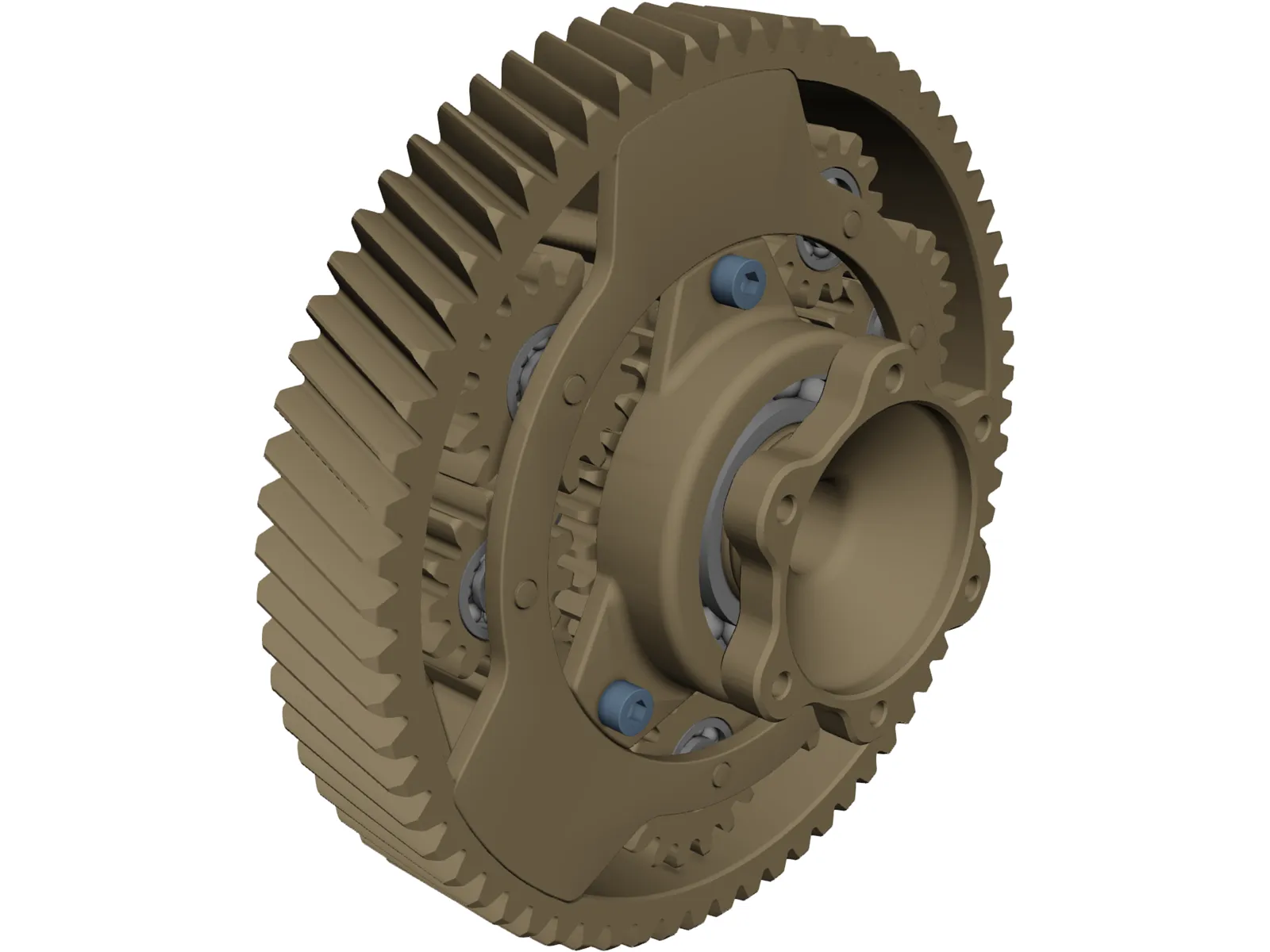 Schaeffler Differential 3D Model main preview